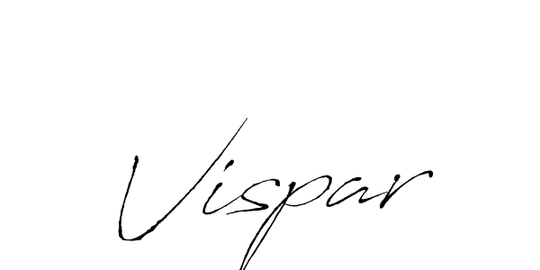 Design your own signature with our free online signature maker. With this signature software, you can create a handwritten (Antro_Vectra) signature for name Vispar. Vispar signature style 6 images and pictures png
