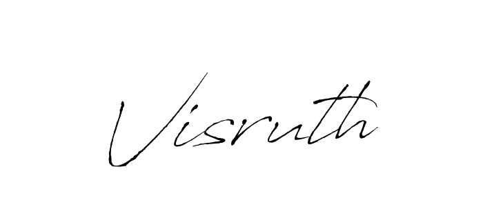 It looks lik you need a new signature style for name Visruth. Design unique handwritten (Antro_Vectra) signature with our free signature maker in just a few clicks. Visruth signature style 6 images and pictures png