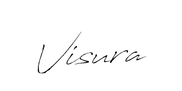 Create a beautiful signature design for name Visura. With this signature (Antro_Vectra) fonts, you can make a handwritten signature for free. Visura signature style 6 images and pictures png