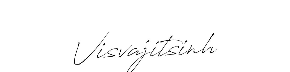 Visvajitsinh stylish signature style. Best Handwritten Sign (Antro_Vectra) for my name. Handwritten Signature Collection Ideas for my name Visvajitsinh. Visvajitsinh signature style 6 images and pictures png