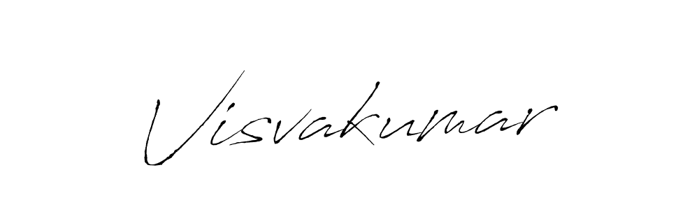 You should practise on your own different ways (Antro_Vectra) to write your name (Visvakumar) in signature. don't let someone else do it for you. Visvakumar signature style 6 images and pictures png