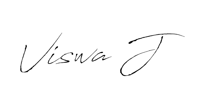 Also we have Viswa J name is the best signature style. Create professional handwritten signature collection using Antro_Vectra autograph style. Viswa J signature style 6 images and pictures png