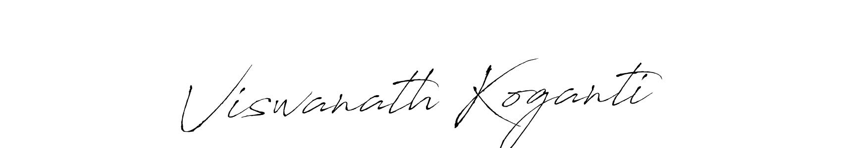 It looks lik you need a new signature style for name Viswanath Koganti. Design unique handwritten (Antro_Vectra) signature with our free signature maker in just a few clicks. Viswanath Koganti signature style 6 images and pictures png