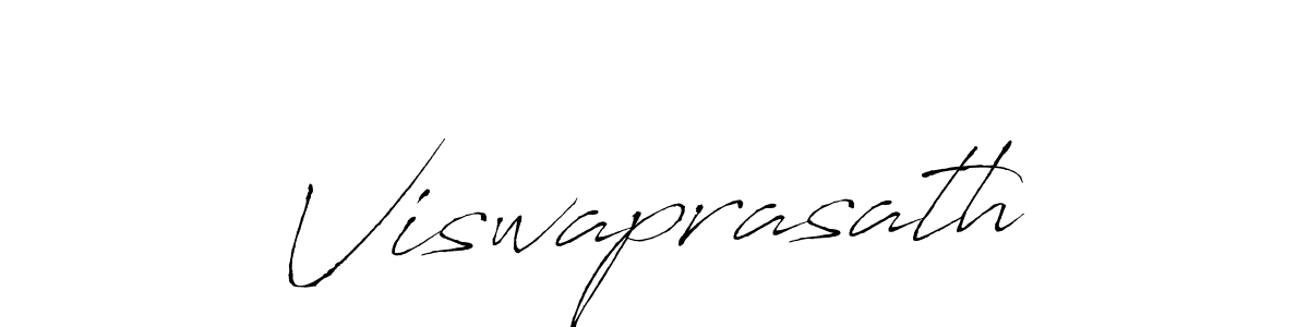 How to make Viswaprasath name signature. Use Antro_Vectra style for creating short signs online. This is the latest handwritten sign. Viswaprasath signature style 6 images and pictures png