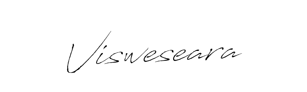 How to make Visweseara signature? Antro_Vectra is a professional autograph style. Create handwritten signature for Visweseara name. Visweseara signature style 6 images and pictures png