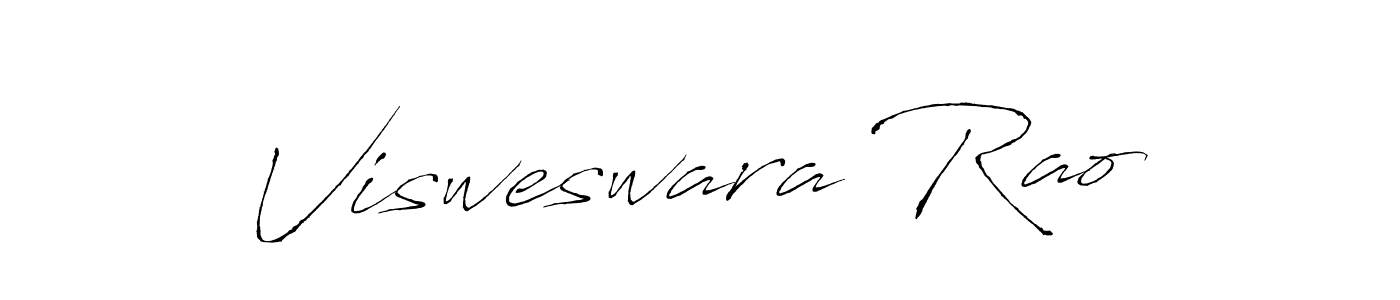 Antro_Vectra is a professional signature style that is perfect for those who want to add a touch of class to their signature. It is also a great choice for those who want to make their signature more unique. Get Visweswara Rao name to fancy signature for free. Visweswara Rao signature style 6 images and pictures png