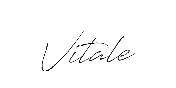 Antro_Vectra is a professional signature style that is perfect for those who want to add a touch of class to their signature. It is also a great choice for those who want to make their signature more unique. Get Vitale name to fancy signature for free. Vitale signature style 6 images and pictures png