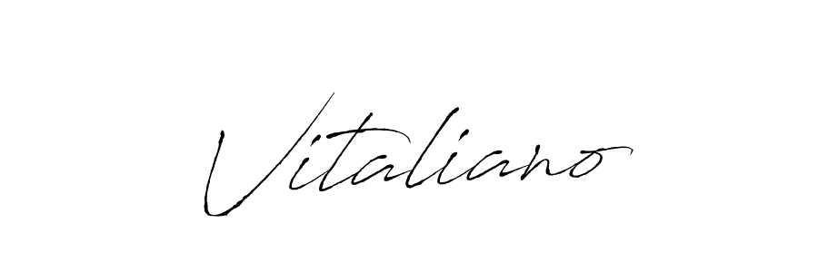 You should practise on your own different ways (Antro_Vectra) to write your name (Vitaliano) in signature. don't let someone else do it for you. Vitaliano signature style 6 images and pictures png