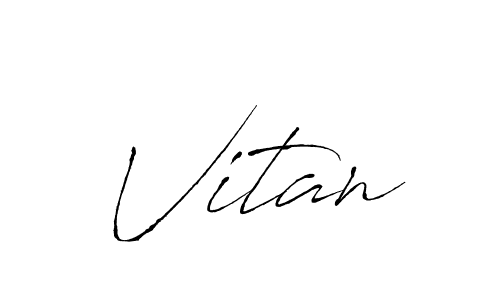Also we have Vitan name is the best signature style. Create professional handwritten signature collection using Antro_Vectra autograph style. Vitan signature style 6 images and pictures png