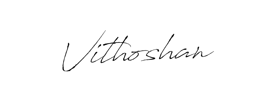 Once you've used our free online signature maker to create your best signature Antro_Vectra style, it's time to enjoy all of the benefits that Vithoshan name signing documents. Vithoshan signature style 6 images and pictures png