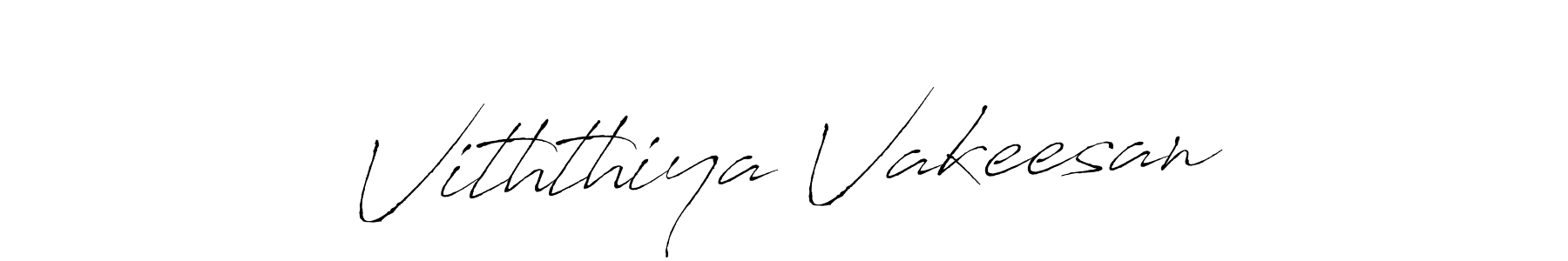 Also You can easily find your signature by using the search form. We will create Viththiya Vakeesan name handwritten signature images for you free of cost using Antro_Vectra sign style. Viththiya Vakeesan signature style 6 images and pictures png