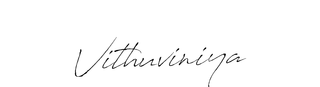 You should practise on your own different ways (Antro_Vectra) to write your name (Vithuviniya) in signature. don't let someone else do it for you. Vithuviniya signature style 6 images and pictures png