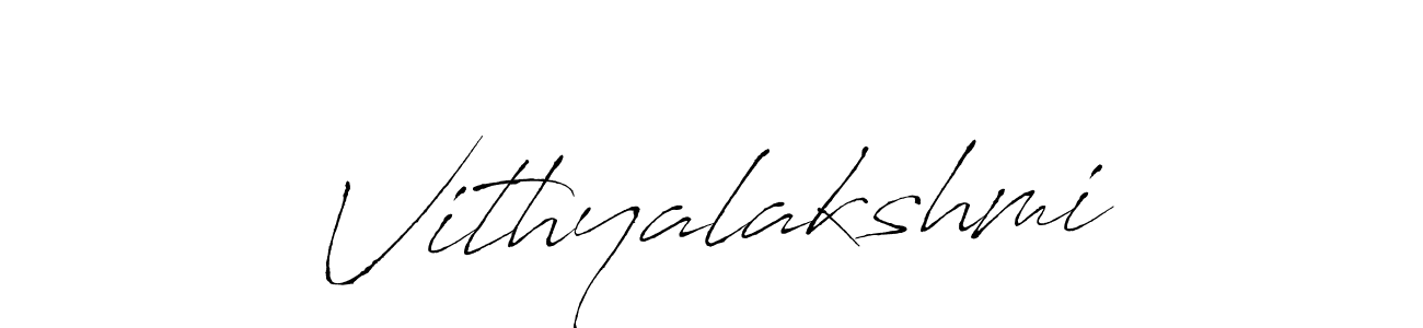 How to make Vithyalakshmi name signature. Use Antro_Vectra style for creating short signs online. This is the latest handwritten sign. Vithyalakshmi signature style 6 images and pictures png