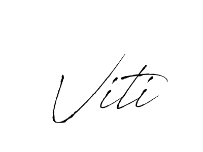 Antro_Vectra is a professional signature style that is perfect for those who want to add a touch of class to their signature. It is also a great choice for those who want to make their signature more unique. Get Viti name to fancy signature for free. Viti signature style 6 images and pictures png