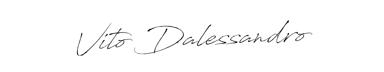 Use a signature maker to create a handwritten signature online. With this signature software, you can design (Antro_Vectra) your own signature for name Vito Dalessandro. Vito Dalessandro signature style 6 images and pictures png