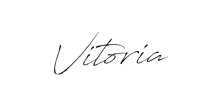 Make a beautiful signature design for name Vitoria. Use this online signature maker to create a handwritten signature for free. Vitoria signature style 6 images and pictures png