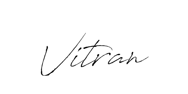 Once you've used our free online signature maker to create your best signature Antro_Vectra style, it's time to enjoy all of the benefits that Vitran name signing documents. Vitran signature style 6 images and pictures png