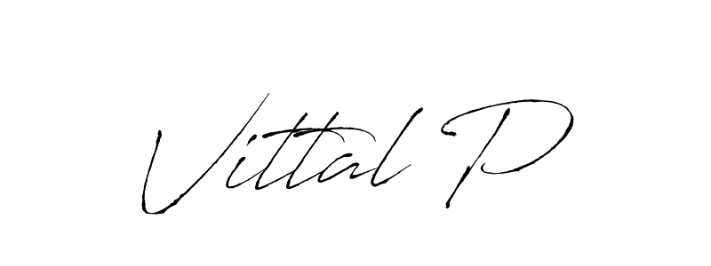 Make a beautiful signature design for name Vittal P. Use this online signature maker to create a handwritten signature for free. Vittal P signature style 6 images and pictures png