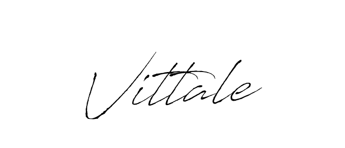 How to make Vittale name signature. Use Antro_Vectra style for creating short signs online. This is the latest handwritten sign. Vittale signature style 6 images and pictures png