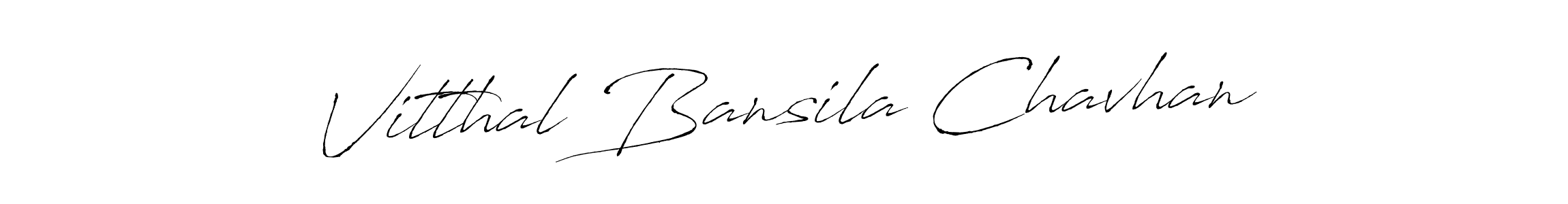 See photos of Vitthal Bansila Chavhan official signature by Spectra . Check more albums & portfolios. Read reviews & check more about Antro_Vectra font. Vitthal Bansila Chavhan signature style 6 images and pictures png