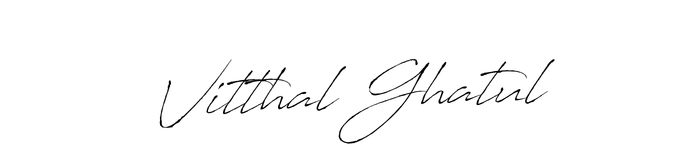 This is the best signature style for the Vitthal Ghatul name. Also you like these signature font (Antro_Vectra). Mix name signature. Vitthal Ghatul signature style 6 images and pictures png