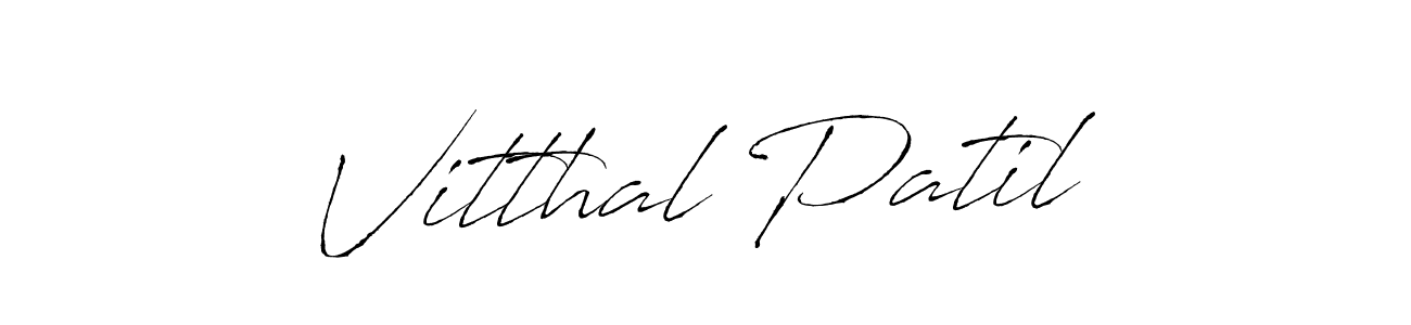 Antro_Vectra is a professional signature style that is perfect for those who want to add a touch of class to their signature. It is also a great choice for those who want to make their signature more unique. Get Vitthal Patil name to fancy signature for free. Vitthal Patil signature style 6 images and pictures png