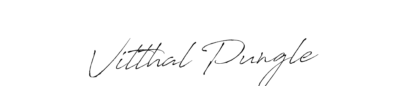 Here are the top 10 professional signature styles for the name Vitthal Pungle. These are the best autograph styles you can use for your name. Vitthal Pungle signature style 6 images and pictures png