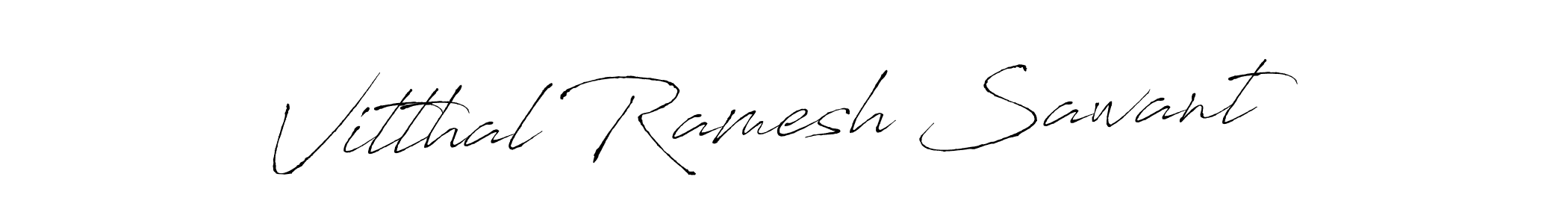 The best way (Antro_Vectra) to make a short signature is to pick only two or three words in your name. The name Vitthal Ramesh Sawant include a total of six letters. For converting this name. Vitthal Ramesh Sawant signature style 6 images and pictures png