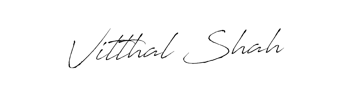 The best way (Antro_Vectra) to make a short signature is to pick only two or three words in your name. The name Vitthal Shah include a total of six letters. For converting this name. Vitthal Shah signature style 6 images and pictures png