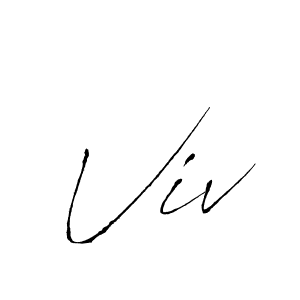Once you've used our free online signature maker to create your best signature Antro_Vectra style, it's time to enjoy all of the benefits that Viv name signing documents. Viv signature style 6 images and pictures png