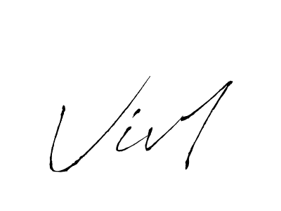 Make a beautiful signature design for name Viv1. Use this online signature maker to create a handwritten signature for free. Viv1 signature style 6 images and pictures png