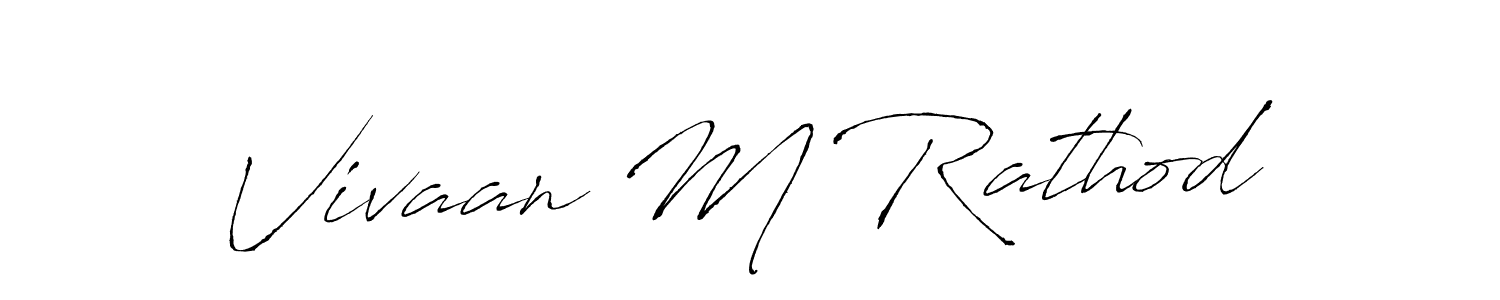 You can use this online signature creator to create a handwritten signature for the name Vivaan M Rathod. This is the best online autograph maker. Vivaan M Rathod signature style 6 images and pictures png