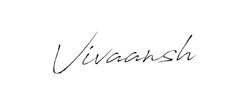 Best and Professional Signature Style for Vivaansh. Antro_Vectra Best Signature Style Collection. Vivaansh signature style 6 images and pictures png