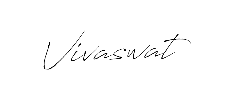 How to make Vivaswat signature? Antro_Vectra is a professional autograph style. Create handwritten signature for Vivaswat name. Vivaswat signature style 6 images and pictures png