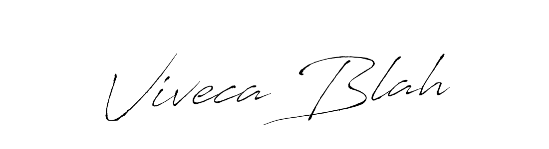 You should practise on your own different ways (Antro_Vectra) to write your name (Viveca Blah) in signature. don't let someone else do it for you. Viveca Blah signature style 6 images and pictures png