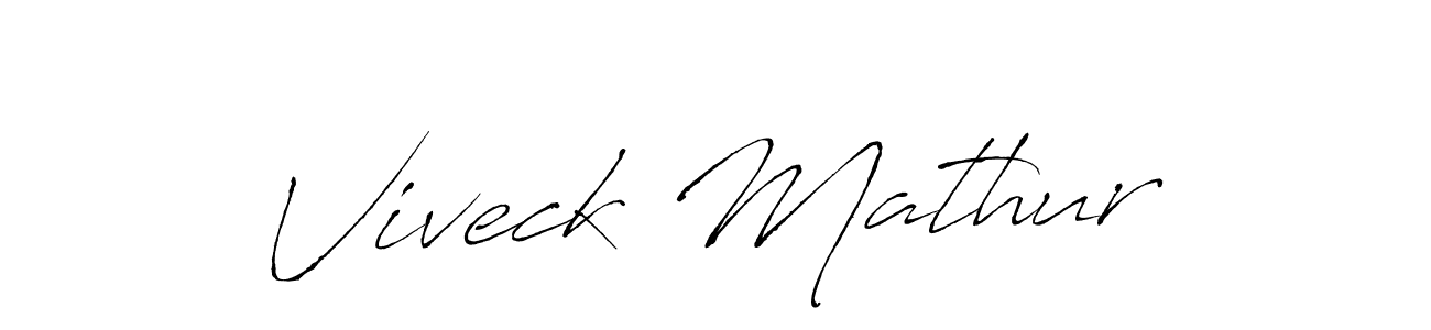 You can use this online signature creator to create a handwritten signature for the name Viveck Mathur. This is the best online autograph maker. Viveck Mathur signature style 6 images and pictures png