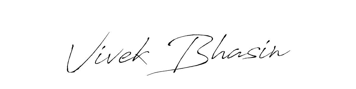 Make a beautiful signature design for name Vivek Bhasin. Use this online signature maker to create a handwritten signature for free. Vivek Bhasin signature style 6 images and pictures png