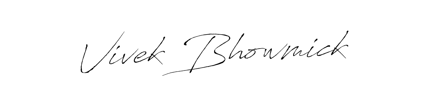 You should practise on your own different ways (Antro_Vectra) to write your name (Vivek Bhowmick) in signature. don't let someone else do it for you. Vivek Bhowmick signature style 6 images and pictures png