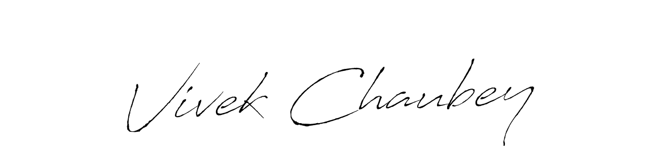 Make a short Vivek Chaubey signature style. Manage your documents anywhere anytime using Antro_Vectra. Create and add eSignatures, submit forms, share and send files easily. Vivek Chaubey signature style 6 images and pictures png
