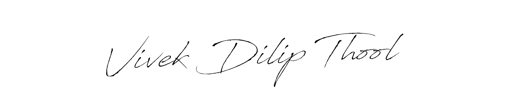 Here are the top 10 professional signature styles for the name Vivek Dilip Thool. These are the best autograph styles you can use for your name. Vivek Dilip Thool signature style 6 images and pictures png