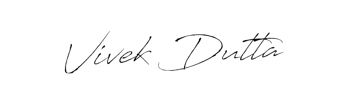 The best way (Antro_Vectra) to make a short signature is to pick only two or three words in your name. The name Vivek Dutta include a total of six letters. For converting this name. Vivek Dutta signature style 6 images and pictures png