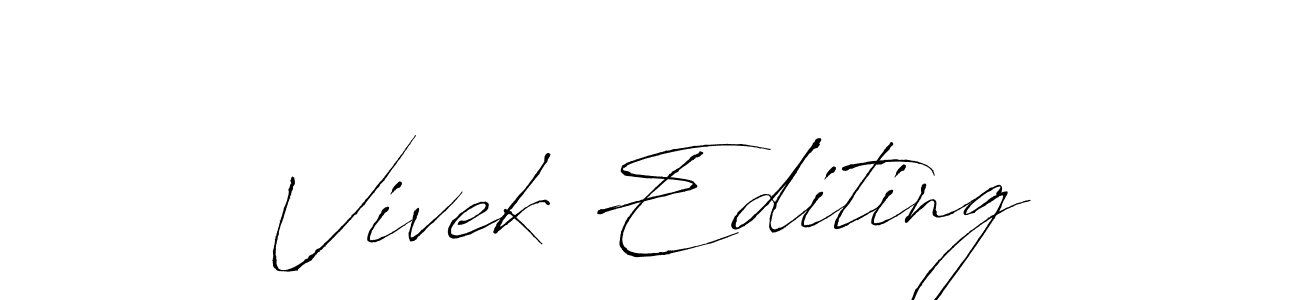 How to Draw Vivek Editing signature style? Antro_Vectra is a latest design signature styles for name Vivek Editing. Vivek Editing signature style 6 images and pictures png