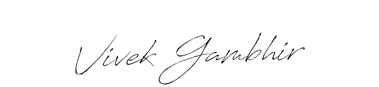 Here are the top 10 professional signature styles for the name Vivek Gambhir. These are the best autograph styles you can use for your name. Vivek Gambhir signature style 6 images and pictures png