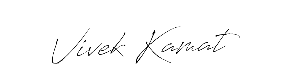 Once you've used our free online signature maker to create your best signature Antro_Vectra style, it's time to enjoy all of the benefits that Vivek Kamat name signing documents. Vivek Kamat signature style 6 images and pictures png