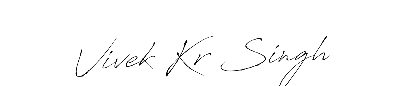 Best and Professional Signature Style for Vivek Kr Singh. Antro_Vectra Best Signature Style Collection. Vivek Kr Singh signature style 6 images and pictures png