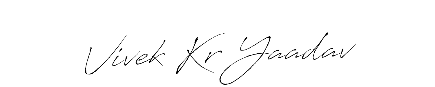 Make a short Vivek Kr Yaadav signature style. Manage your documents anywhere anytime using Antro_Vectra. Create and add eSignatures, submit forms, share and send files easily. Vivek Kr Yaadav signature style 6 images and pictures png