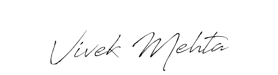 You should practise on your own different ways (Antro_Vectra) to write your name (Vivek Mehta) in signature. don't let someone else do it for you. Vivek Mehta signature style 6 images and pictures png