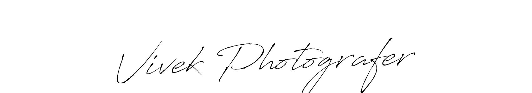 It looks lik you need a new signature style for name Vivek Photografer. Design unique handwritten (Antro_Vectra) signature with our free signature maker in just a few clicks. Vivek Photografer signature style 6 images and pictures png