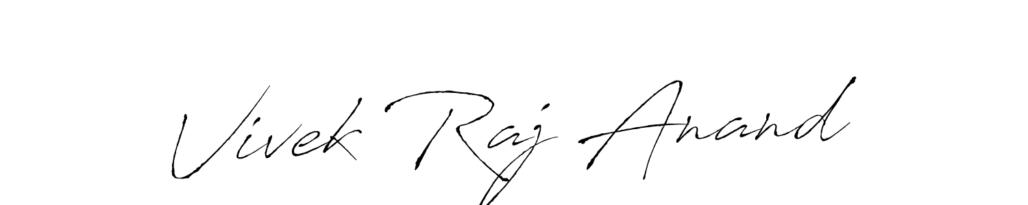 Also You can easily find your signature by using the search form. We will create Vivek Raj Anand name handwritten signature images for you free of cost using Antro_Vectra sign style. Vivek Raj Anand signature style 6 images and pictures png