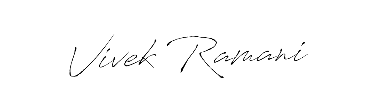 Once you've used our free online signature maker to create your best signature Antro_Vectra style, it's time to enjoy all of the benefits that Vivek Ramani name signing documents. Vivek Ramani signature style 6 images and pictures png